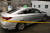 피의자 A씨가 빼앗아 운전하다 담벼락을 들이받은 피해자 C씨의 택시. 사진 부산 동부경찰서