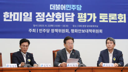 이재명 "한미일 정상회의로 총체적 위기…최대 피해자는 한국"