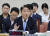 이동관 방송통신위원장 후보자가 18일 국회에서 열린 인사청문회에서 의원 질의에 답하고 있다. 연합뉴스