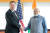 일론 머스크 테슬라 최고경영자(왼쪽)가 지난 6월 미국 뉴욕에서 나렌드라 모디 인도 총리를 만난 모습. 테슬라 측은 인도에 전기차 관련 투자를 계획 중이다. 로이터=연합뉴스 