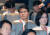 윤상현 국민의힘 의원이 29일 인천 중구 인천국제공항공사 인재개발원에서 열린 2023 국회의원 연찬회에 참석하고 있다. 뉴스1