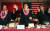 사진은 지난해 별세한 장쩌민 전 국가주석(가운데)과 이번 베이다이허 회의에서 시 주석에게 조언을 한 것으로 알려진 쩡칭훙 전 국가부주석(오른쪽 끝). AP=연합뉴스 