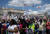지난 6월 미국 수도 워싱턴DC에서 낙태권 옹호론자들이 '낙태권 폐지 1주년'을 맞아 항의 시위를 하고 있다. AFP=연합뉴스