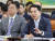 박민식 국가보훈부 장관이 지난 6일 서울 여의도 국회에서 열린 정무위원회 전체회의에서 의원들의 질의에 답하고 있다. 뉴스1