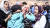  10일(현지시간) 모로코 알 하우즈 지방의 물라이 브라힘에서 지진 피해에 생존한 여성들이 눈물을 흘리고 있다. AP=연합뉴스