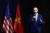 베트남을 국빈 방문한 조 바이든 미국 대통령이 10일 저녁 하노이에서 열린 기자회견에서 베트남 방문 성과와 관련된 발언을 하고 있다. AFP=연합뉴스