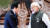  기시다 후미오 일본 총리가 9일 인도 뉴델리에서 열린 G20 정상회의에 참석해 의장국인 인도의 나렌드라 모디 총리와 악수를 하고 있다. AP=연합뉴스