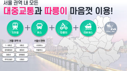 월 6.5만원에 전철·버스·따릉이 무제한...'서울 만능카드' 나온다