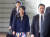 13일 일본 새 외무상에 임명된 가미카와 요코 전 법무상이 도쿄 총리관저에 들어서고 있다. EPA=연합뉴스