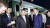 전용열차를 타고 지난 12일 새벽 러시아 국경도시 하산에 도착한 김정은 북한 국무위원장. 연합뉴스