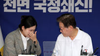 박지현 "이재명 보니 눈물...초현실적이란 말이 더 초현실적" 반박