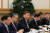 시진핑 중국 국가주석이 지난 13일 베이징에서 니콜라스 마두로 베네수엘라 대통령과 정상회담을 하고 있다. 로이터=연합뉴스