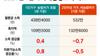 ‘통계 조작’ 의혹 또 있나…"소득 0.7% 감소→0.4% 증가 탈바꿈"