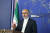 나세르 카나니 이란 외무부 대변인이 지난 2022년 8월 11일 테헤란에서 발언하고 있다. AP=연합뉴스