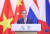 리창(李强) 중국 국무원 총리가 17일 오전(현지시간) 광시(廣西)좡족자치구 난닝(南寧)에서 열린 '제20회 중국-아세안 엑스포(CAEXPO)'와 '중국-아세안 비즈니스·투자 서밋(CABIS)' 개막식에서 연설을 하고 있다. 신화통신