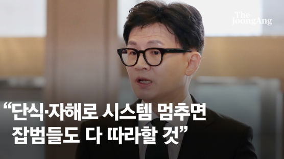 한동훈 "피의자 단식해서 자해한다고 사법시스템 정지 돼서야"