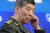 지난 6월 샹그릴라 대화에 참석한 리상푸 중국 국방부장이 마이크를 점검하고 있다. [AP=연합뉴스]