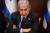 이스라엘의 베냐민 네타냐후 총리가 지난 7월 각료 회의에 참석했다. 로이터=연합뉴스