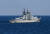 지난 5월 바렌츠해 인근에서 진행된 2023 러시아 해군 훈련에서 러시아 구축함 한 대가 훈련에 참가하고 있다. 타스통신=연합뉴스