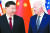 인도네시아 발리에서 열린 G20 정상회의 때 만난 조 바이든 미국 대통령(오른쪽)과 시진핑 중국 국가주석. AFP=연합뉴스