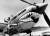 항일전쟁시기 중국 서남부 쿤밍의 우자바 공항에서 출격을 기다리는 중화민국 공군 소속 제1 미국인 의용 항공대(비호대) 호크 81-A2 토마호크 전투기. 중·미 항공유산기금회 페이스북 캡처