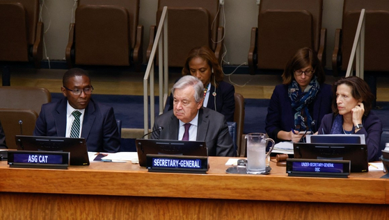 유엔 사무총장 “기후변화로 지옥으로 가는 문 열려”…미·중은 침묵
