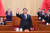 18일 시진핑 중국 국가주석이 베이징 인민대회당에서 열린 중국 장애인연합회 8차 전국 대표대회에 참석했다. 신화=연합뉴스