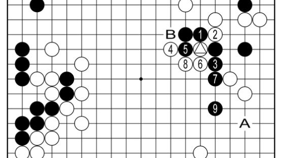 [삼성화재배 AI와 함께하는 바둑 해설] 백, 기회를 놓치다