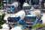 지난 7월 31일 오후 서울 시내의 한 레미콘 공장에 레미콘 차량이 세워져 있다. 정부는 2009년 이후 레미콘 신규사업자 진입을 막아왔다. 연합뉴스