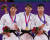 항저우 아시안게임 유도 남자 60㎏급 은메달을 딴 이하림(왼쪽)이 금메달을 획득한 타이완의 양융웨이(가운데), 동메달을 획득한 북한 채광진과 함께 시상대에 섰다. [연합뉴스]