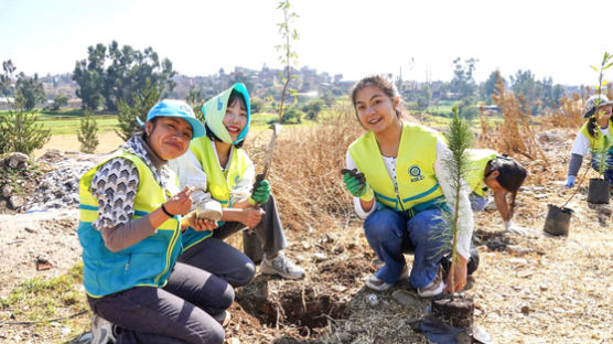 기후변화 취약국 페루에 ‘나무의 날’ 기념 나무 식재