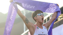 [사진] 전웅태 ‘두 대회 연속 금’ … 항저우 AG 첫 2관왕