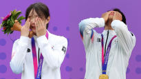 메달에 떨어진 눈물…김선우·정진화 울지마, 그래도 좋았어!