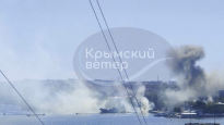 우크라 "러시아 흑해함대 사령관 숨졌다…장교만 34명 사망"
