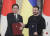 지난 3월 우크라이나 수도 키이우에서 기시다 후미오(왼쪽) 일본 총리가 볼로디미르 젤렌스키 우크라이나 대통령과 정상회담을 마치고 기념 사진 촬영을 하고 있다. EPA=연합뉴스