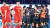 지난 1일 중국 항저우 황룽 스포츠센터 스타디움에서 열린 2022 항저우 아시안게임 남자 축구 8강전 중국과의 경기. 전반 홍현석이 선제골을 넣은 뒤 동료들과 기뻐하고 있다. 연합뉴스
