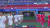 북한 조선중앙TV는 지난달 30일 열린 항저우 아시안게임 여자축구 8강전 한국과 북한의 경기에서 우리나라를 '괴뢰'로 표기한 경기 장면을 2일 보도했다. 조선중앙TV 화면.