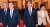 2018년 8월 문재인 대통령이 청와대에서 김선수 대법관(왼쪽 첫째), 노정희 대법관(왼쪽 넷째)에게 임명장을 수여한 뒤 환담장으로 이동하고 있다. 왼쪽 셋째는 김명수 전 대법원장. 청와대사진기자단