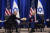 지난달 20일(현지시간) 조 바이든 미국 대통령과 베냐민 네타냐후 이스라엘 총리가 백악관에서 만나 팔레스타인 문제 등을 논의했다. 연합뉴스