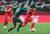 튀니지와의 경기에서 수준 높은 탈압박 능력을 과시한 이강인(맨 오른쪽). 뉴스1