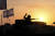 이스라엘 전차가 12일(현지시간) 가자지구 접경 지대로 향하고 있다. AP=연합뉴스
