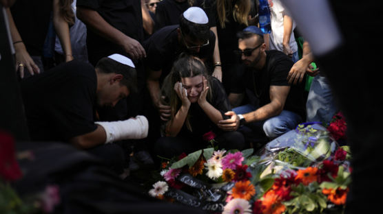 [사진] 이스라엘·팔레스타인 민간인들의 눈물