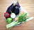 가지두부덮밥 재료, 홍성의 '채소생활'에서 받은 채소박스의 채소와 소시지를 활용했다. 사진 김혜준