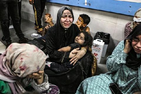  ‘500명 사망’ 가자 병원 폭발 이후 중동 곳곳에서 시위
