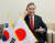박진 외교부 장관이 15일 가미카와 요코 일본 외무상과 통화하는 모습. 외교부.