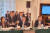 이성호 주이탈리아 대사(오른쪽)가 18일(현지시간) 로마에 있는 주이탈리아 대사관에서 열린 국회 외교통일위원회 국정감사에서 답변하고 있다. 왼쪽은 오현주 주교황청 대사, 가운데는 윤여철 주영국 대사. 연합뉴스