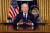 19일(현지시간) 조 바이든 미국 대통령이 워싱턴 DC 백악관 집무실에서 가자지구 상황에 대한 대국민 연설을 하고 있다. AFP=연합뉴스