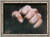 주먹. 25.8X17.9㎝. 1984년. 김종필 전 총리가 자신의 몸 일부를 그린 것은 이 그림이 처음이다. 미국 뉴욕 컬럼비아 대학교 소장.