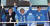 이재명(왼쪽) 민주당 대표와 홍익표(오른쪽) 원내대표는 진교훈(가운데) 강서구청장 후보의 당선으로 반전의 교두보를 마련했다. / 사진:연합뉴스