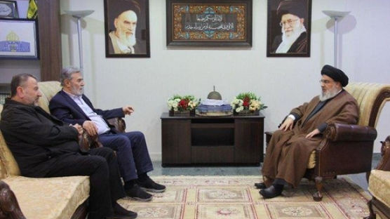 레바논 헤즈볼라 지도자, 하마스·이슬라믹 지하드 고위급과 회동